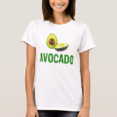 Avocado, I Liebe Avocado T-Shirt (Vorderseite)