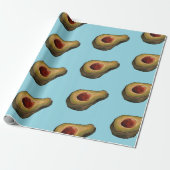 Avocado-Illusion Geschenkpapier (Ungerollt)