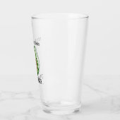 Avocado in Dots Glas (Links)