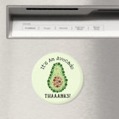 Avocado in Dots Magnet (In Situ (Geschirrspüler))