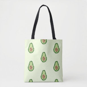 Avocado in Dots Tasche