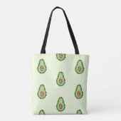 Avocado in Dots Tasche (Rückseite)