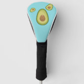 Avocado ist mein Geist Frucht Golf Headcover (Vorderseite)