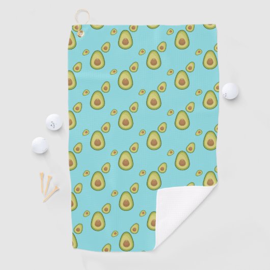 Avocado ist mein Geist Frucht Golfhandtuch (Insitu)