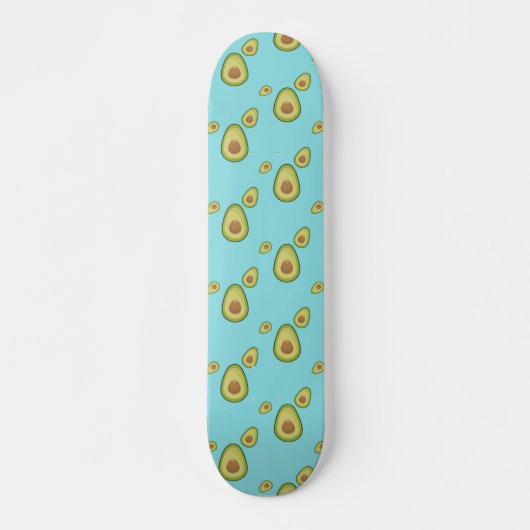 Avocado ist mein Geist Frucht Skateboard (Vorne)