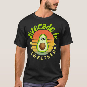 Avocado ist mein Protein Avocado Geschenk Vegan Ve T-Shirt