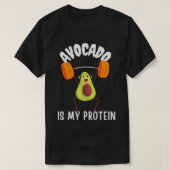 Avocado ist mein Protein Classic TShirt (Design vorne)