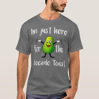 Avocado Ix27m Hier für den Avocado Toast Brun T-Shirt