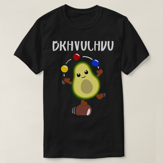 Avocado Juggling Funny Gemüse Obst Niedlich Avocad T-Shirt (Design vorne)