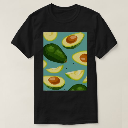 Avocado Jungle Botanical Classic TShirt (Design vorne)