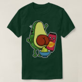 Avocado Kacke Guacamole Das originelle Party T-Shirt (Design vorne)