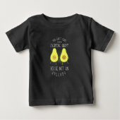 Avocado kann jedem glücklich machen baby t-shirt (Vorderseite)