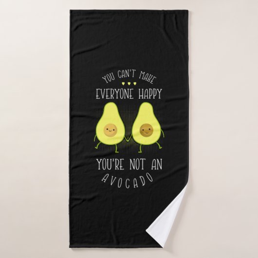 Avocado kann jedem glücklich machen badehandtuch (Badehandtuch)