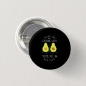 Avocado kann jedem glücklich machen button (Vorne & Hinten)