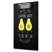 Avocado kann jedem glücklich machen klemmbrett (Links)