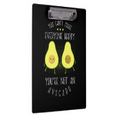 Avocado kann jedem glücklich machen klemmbrett (Rechts)