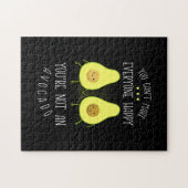 Avocado kann jedem glücklich machen puzzle (Horizontal)
