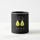 Avocado kann jedem glücklich machen tasse (Zentrum)