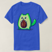 Avocado-Katze T-Shirt (Design vorne)