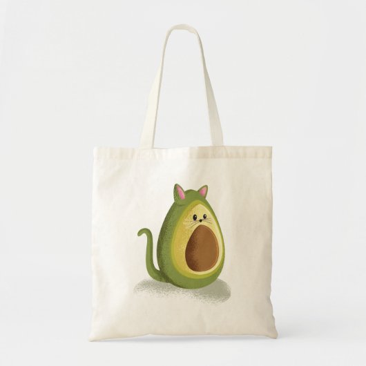 Avocado-Katze Tragetasche (Vorne)
