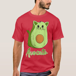 Avocado kitten Katzenbesitzer Avocato Vegan T-Shirt