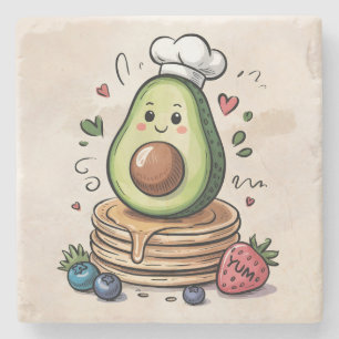 Avocado Koch Steinuntersetzer