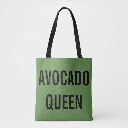 Avocado-Königin-Tasche Tasche (Vorderseite)