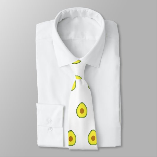 Avocado Krawatte (Gebunden)