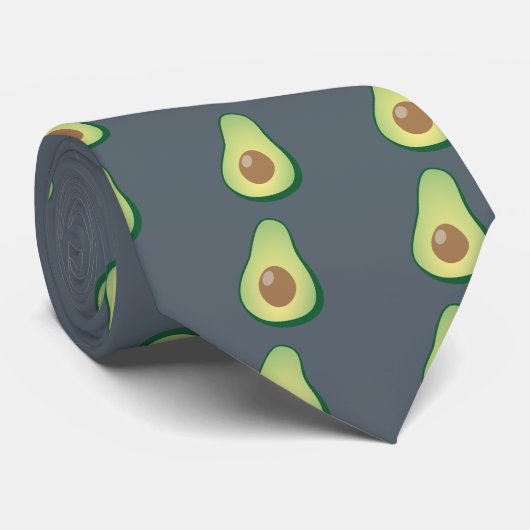 Avocado Krawatte (Gerollt)