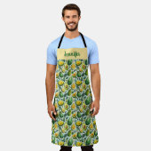 Avocado Küche Schürze (Getragen)