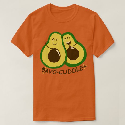 Avocado-Kugel T-Shirt (Design vorne)