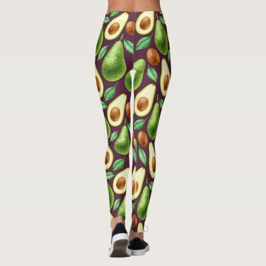Avocado Leggings (Rückseite)