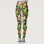 Avocado Leggings (Vorderseite)