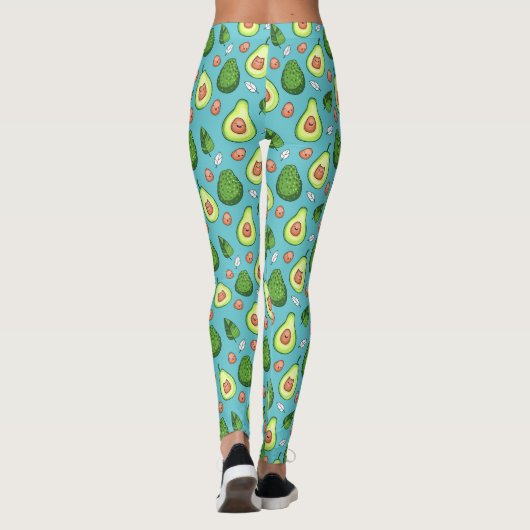 Avocado Leggings (Rückseite)