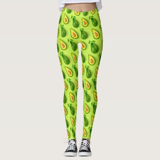 Avocado Leggings (Vorderseite)