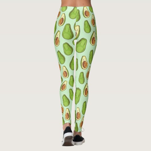 Avocado Leggings (Rückseite)