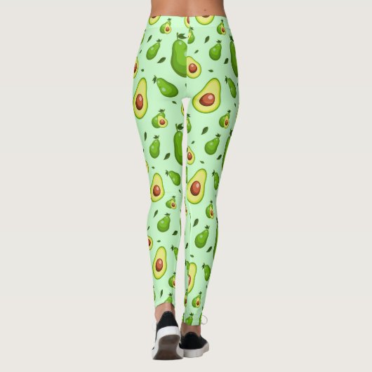 Avocado Leggings (Rückseite)