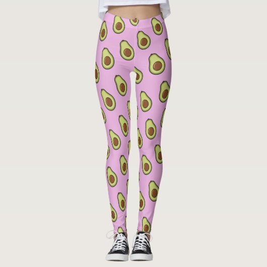 Avocado leggings (Vorderseite)