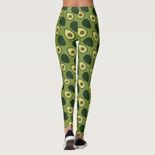 Avocado-Leggings Leggings (Rückseite)