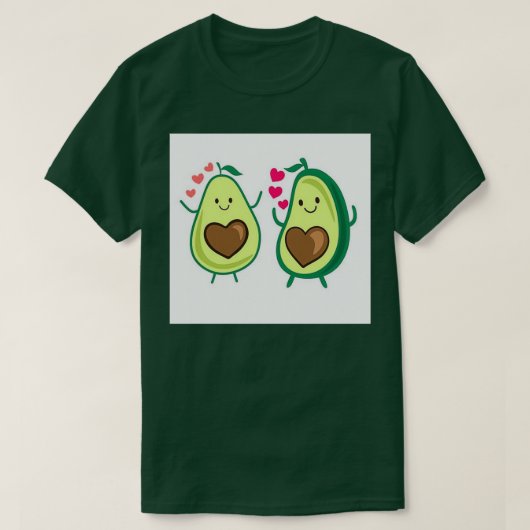 Avocado Liebe 23 T-Shirt (Design vorne)