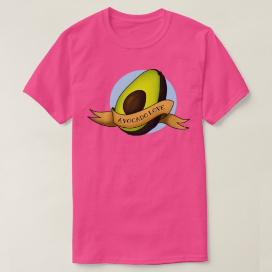 AVOCADO LIEBE 2 1 T-Shirt (Design vorne)