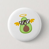 Avocado-Liebe Button (Vorderseite)