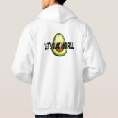 Avocado Liebe Cosy Sweater Hoodie (Rückseite)