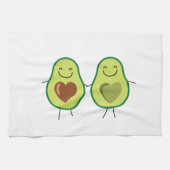 Avocado-Liebe Geschirrtuch (Horizontal)