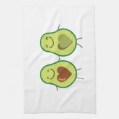 Avocado-Liebe Geschirrtuch (Vertikal)