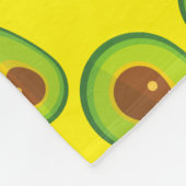 Avocado Liebe Pattern - Leckeres Avocado Lover Fleecedecke (Ecke)