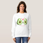 Avocado-Liebe Sweatshirt (Vorne ganz)
