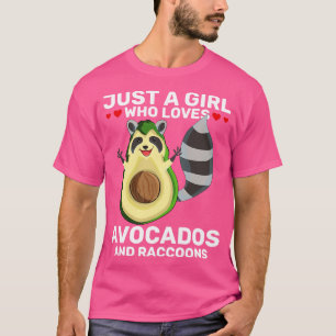 Avocado Liebhaber Mädchen Wald Tier Müll Panda Was T-Shirt