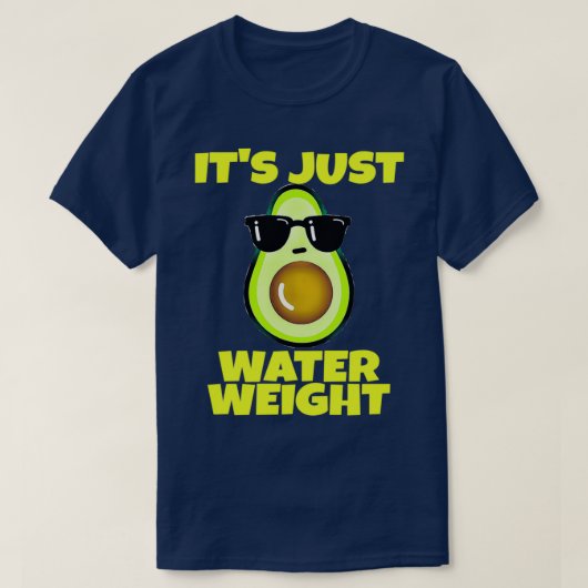 Avocado Liebhaber niedlicher Lebensmittel T-Shirt (Design vorne)