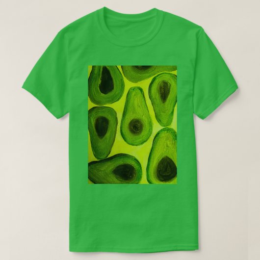 Avocado-Liebhaber T-Shirt (Design vorne)